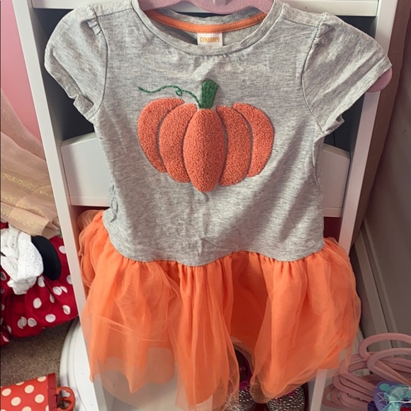 gymboree pumpkin dress